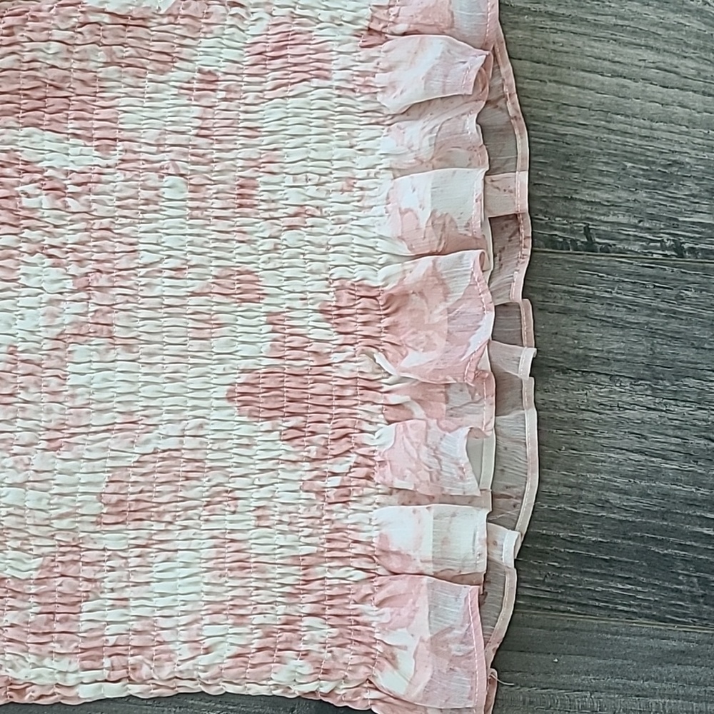Pink Ribbed Blouse - Picture 6 of 9